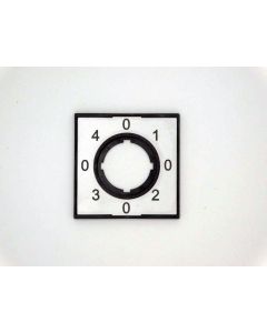 LABEL M22-XCK2 FOR 4-POSITION SWITCH (BLANK) COD. 279435