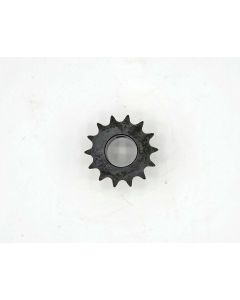 PIGNONE SEMPLICE 3/8 X 7/32 FORO D={XX} CON NR.2 FORI M{X} A 120° Z{XX}